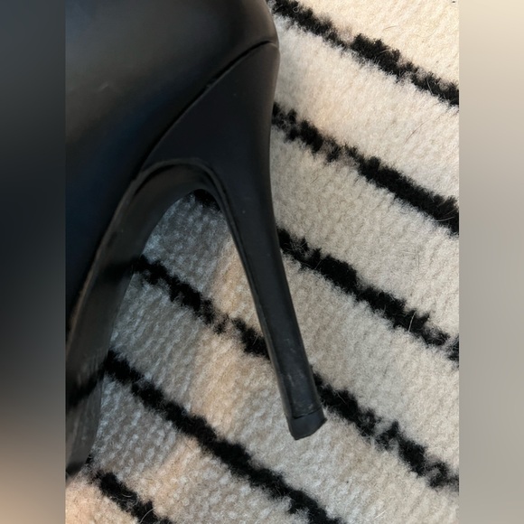 Aldo FRAELLA Over the Knee Leather Heeled Boots in Black - Picture 3 of 6